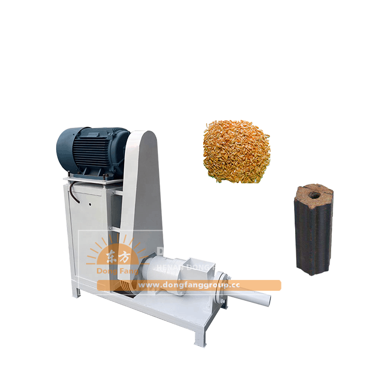 Sawdust briquette machine